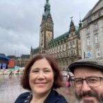 Explored Hamburg a bit and then met up with my colleague Dennis Traub to visit the Elbphilharmonie observation deck and the Reeperbahn. 😳 Then dinner and beers with local AWS leader Andreas! 🍻