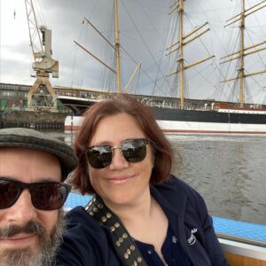 This morning’s adventure - a cruise of Hamburg’s Speicherstadt (“warehouse city”) and the harbour! Caught the rain at the tail end of it… ⛴🚢⚓️