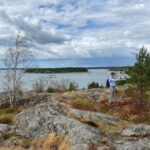 Spent our last afternoon in Naantali on a long hike to the church, lookout tower, beaches, and rocky overlooks. It’s funny how short summer is in Finland…