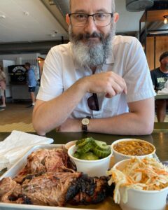 Me: “We’re supposed to go to this place called War Pigs.” Him: “Oh, I know War Pigs!” Me: “How do you know War Pigs??” Him: “It was on an episode of F*ck That’s Delicious!” 😂