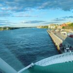 We’re on the overnight ferry to Finland. It’s definitely not the nicest room I’ve ever stayed in, but hey, the view is pretty amazing.
