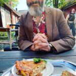 The Snook has now crossed reindeer off his Mammals to Eat list! (Smoked reindeer quiche) 🦌