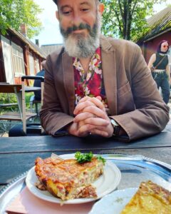 The Snook has now crossed reindeer off his Mammals to Eat list! (Smoked reindeer quiche) 🦌
