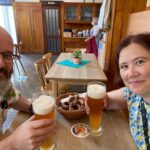 Saturday brunch in Munich. (Hefeweißbier is sorta like a smoothie if you squint. 😜)