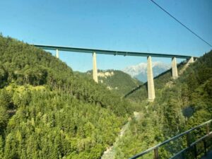 Off on a very special trip. Have just crossed the Tyrolean Alps en route to Italy. It’s a STUNNING day… ❤️🏔☀️