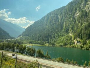 Off on a very special trip. Have just crossed the Tyrolean Alps en route to Italy. It’s a STUNNING day… ❤️🏔☀️