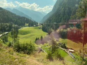 Off on a very special trip. Have just crossed the Tyrolean Alps en route to Italy. It’s a STUNNING day… ❤️🏔☀️