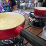 Real proper Swiss fondue is happening!! 🧀