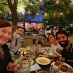 Official Oktoberfest may be cancelled, but there’s still gemütlichkeit to be had! We caught up with my visiting colleague Sohan and his missus for dinner at the Hofbräukeller. ❤️🍻 (2021 Biergarten Count: 17)