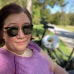 Halfway through a long ride in the Englischer Garten on a beautiful Autumn day… ❤️🚴‍♀️🍁🌻