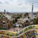 Park Güell. Views over Barcelona, Gaudí architecture, trencadís mosaics, and lovely gardens!