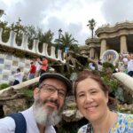 Park Güell. Views over Barcelona, Gaudí architecture, trencadís mosaics, and lovely gardens!
