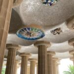 Park Güell. Views over Barcelona, Gaudí architecture, trencadís mosaics, and lovely gardens!