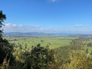 After the hike, it was time to climb alllll the way up to Neuschwanstein. We had a quick lunch and then started up the hill to get there in time for our English tour. (Pre-Covid they’d take groups of 60, but ours was only 6!) I do like Ludwig’s style… ❤️🏔🏰🍂