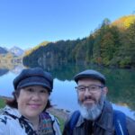 Started the day with a 90min hike around the Alpsee. Not too gruelling, but there are some tricky bits with rocks and mud and even a few footbridges. Worth it for the amazing views!