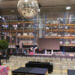 Final preparation for tomorrow‘s #herhack2021! By this time tomorrow, there will be 250 women hackers powering away on solutions to some of the world’s most pressing problems. How cool is that?? #digitalswitzerland #aws (Also, I’ve never been to a hackathon in a warehouse before. There’s a giant disco ball and a SLIDE!!)
