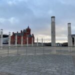 My own pilgrimage today was, of course, to Roald Dahl Plass in Cardiff. (He was born there!) We also walked out to the Barrage where we found Crocky-Wock, the Enormous Crocodile. 🐊