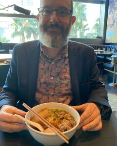 We had lunch at Momofuku Las Vegas today! Pork buns, noodles, and ramen. 😍