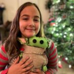 Very proud of my Mini-me this weekend who designed and sewed her own Baby Yoda plushie at only age 8! ❤️ #proudauntie