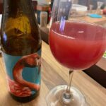 Belgian Beer Tasting #4 - Flamingo by @beer4nature. Never had a framboise so cloudy! It’s quite tart. 🍻 #raspberry