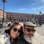 After the palace, a walking tour through the centre of Madrid. We finished at the Prado Museum where we marvelled at Bosch, El Greco, Goya, Velázquez and more… 😍🖼🧑‍🎨 #sotired