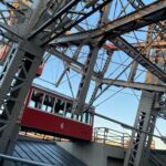 The Wiener Riesenrad (Giant Wheel) was for many years the tallest extant Ferris Wheel in the world, and featured notably in the films The Third Man, Scorpio, and (Rodd’s fave) The Living Daylights. We timed our ride perfectly for sunset! ❤️🌅🎡