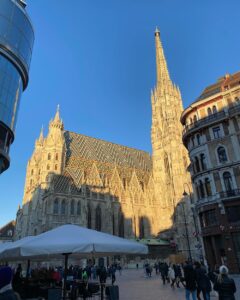 We visited St. Stephens Cathedral and heard a bit of the Lenten mass.
