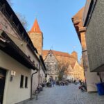 Hello Nürnberg! We toured the historic rock cellars below the city that were used for brewing, pickling, and air raid shelters in WW2. Then we had a fabulous dinner at @hausbrauerei.altstadthof, complete with local beer and whisky. ❤️🍻⛏🥃 @historische.felsengaenge