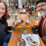 Still a bit nippy out of the sun, but Spring has sprung 🌱 and the flowers are blooming 🌸 and the beer is pouring. 🍻 2022 Biergarten count: 1!