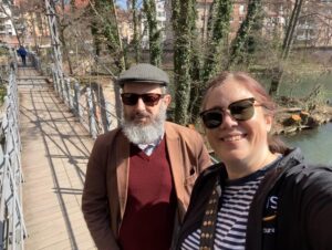 What a wunderschöne day for sightseeing in Nürnberg! Thank you @frank.prechtel for showing us your city. ❤️🏰 #beardtwins