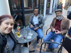 Visiting a new city is always more fun when you know somebody! Thanks @warpspeed6 for showing us around Amsterdam tonight. ❤️
