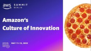 What does pizza 🍕 have to do with innovation? If you come to my session at the AWS Summit in Berlin on May 11-12, you'll hear all about it! Register for free here: https://go.aws/3DOH67H