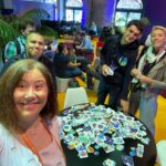 Lots of excitement happening in the Community Lounge today! Nearly half of my stickers are gone… #awssummit #awssummitberlin