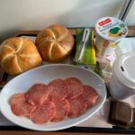Breakfast is served on the NJ420! That means it’s time for my favorite part of the journey - sharing food photos with @_diningcar. 😂🚅