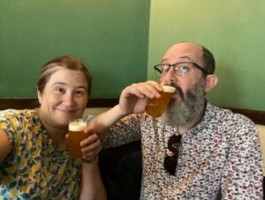 We checked out modern art at the Neue Nationalgalerie (my fave part was the Mies van der Rohe architecture), visited the longest surviving section of the Wall, and did a craft beer tour of East Berlin. #berlinhipsters