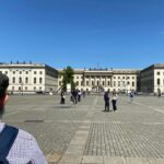 Today we did an all-day (6+ hours) cycling tour with Fat Tire Tours in Berlin. Nate led our group of 6 all over East and West Berlin, learning about the Wall and the history of the city while we racked up a good 25km. Highly recommended, especially on a gorgeous Spring day like today!