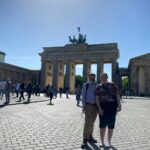 Today we did an all-day (6+ hours) cycling tour with Fat Tire Tours in Berlin. Nate led our group of 6 all over East and West Berlin, learning about the Wall and the history of the city while we racked up a good 25km. Highly recommended, especially on a gorgeous Spring day like today!