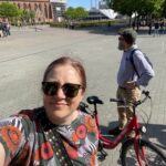 Today we did an all-day (6+ hours) cycling tour with Fat Tire Tours in Berlin. Nate led our group of 6 all over East and West Berlin, learning about the Wall and the history of the city while we racked up a good 25km. Highly recommended, especially on a gorgeous Spring day like today!