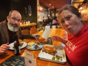 Look at these ridiculous hipsters. #bbq