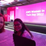 Really excited to be in Bangalore for @awscloudindia Women in Tech Day 2022! My colleagues @rohinigaonkar and @kapoor.ridhima have done an amazing job putting this event together. ❤️