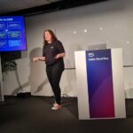 I’m in Zürich for AWS Swiss Cloud Day, and both of my sessions today were super fun! First I facilitated the Advancing Women in Tech panel with three seriously amazing women leaders - Tanuja Randery (Managing Director for AWS Europe), Yvonne Bettkober (General Manager of AWS Austria and Switzerland), and Maja Rudinac (CTO at FemTech Health). Then I presented a session on Amazon’s Culture of Innovation and got to show off my holy grail - a working Fire Phone. 😂🔥📱 Thanks to everybody who joined us today!