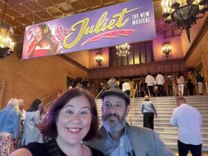 We had a fun afternoon exploring ACMI and adding our selfies to our friend J’s AI-generated art exhibit. Then we headed over to the Regent to see “& Juliet,” a Shakespearean jukebox musical that spoke to both my inner 16yo theatre kid and my 46yo woman who just wants to see Millsy sing the Backstreet Boys. So fun. ❤️