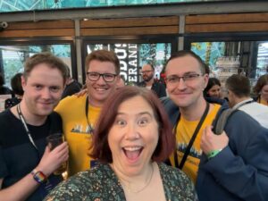 Thanks to all the amazing organisers, presenters, and attendees at ServerlessDays ANZ! I learned heaps, I had fun, and it was so nice to reconnect with all my tech industry friends. ❤️