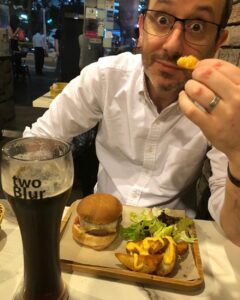 “Blurgers” for dinner! (I have no idea what that means.) 😂🍔