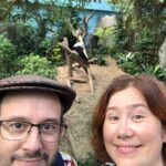 At RiverSafari - Giant Panda encounter! My choc custard panda bao was delicious. 🐼❤️ @ River Safari