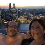 Sunset. Current mood: “We’re gonna live like kings! Damn hell ass kings!” ❤️ @ Marina Bay Sands