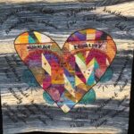 Found myself drawn to the political quilts today - celebrating marriage equality, women’s rights, the environment. (Some nudity!) @ Sydney Craft and Quilting Fair
