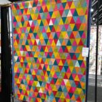 I also loved some of the modern designs, and COLOUR! @ Sydney Craft and Quilting Fair