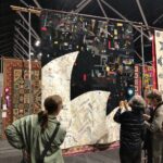 I also loved some of the modern designs, and COLOUR! @ Sydney Craft and Quilting Fair