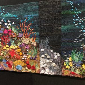 Found myself drawn to the political quilts today - celebrating marriage equality, women’s rights, the environment. (Some nudity!) @ Sydney Craft and Quilting Fair